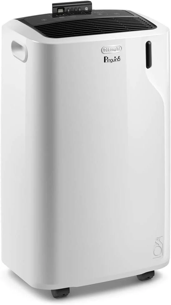 DeLonghi PACEM370 WH Pinguino Portable Air Conditioner, White DeLonghi PACEM370 WH Pinguino Portable Air Conditioner, White