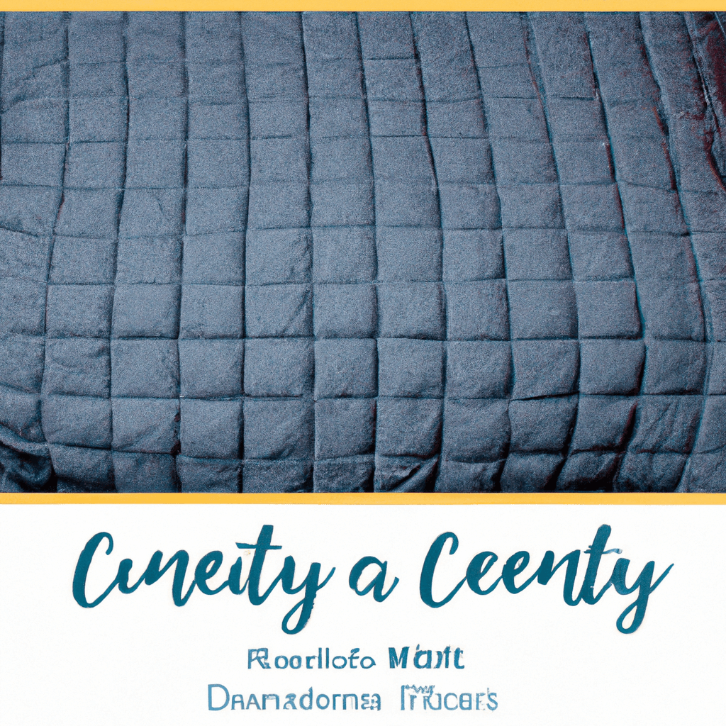 Weighted Blankets For Calm And Comfort